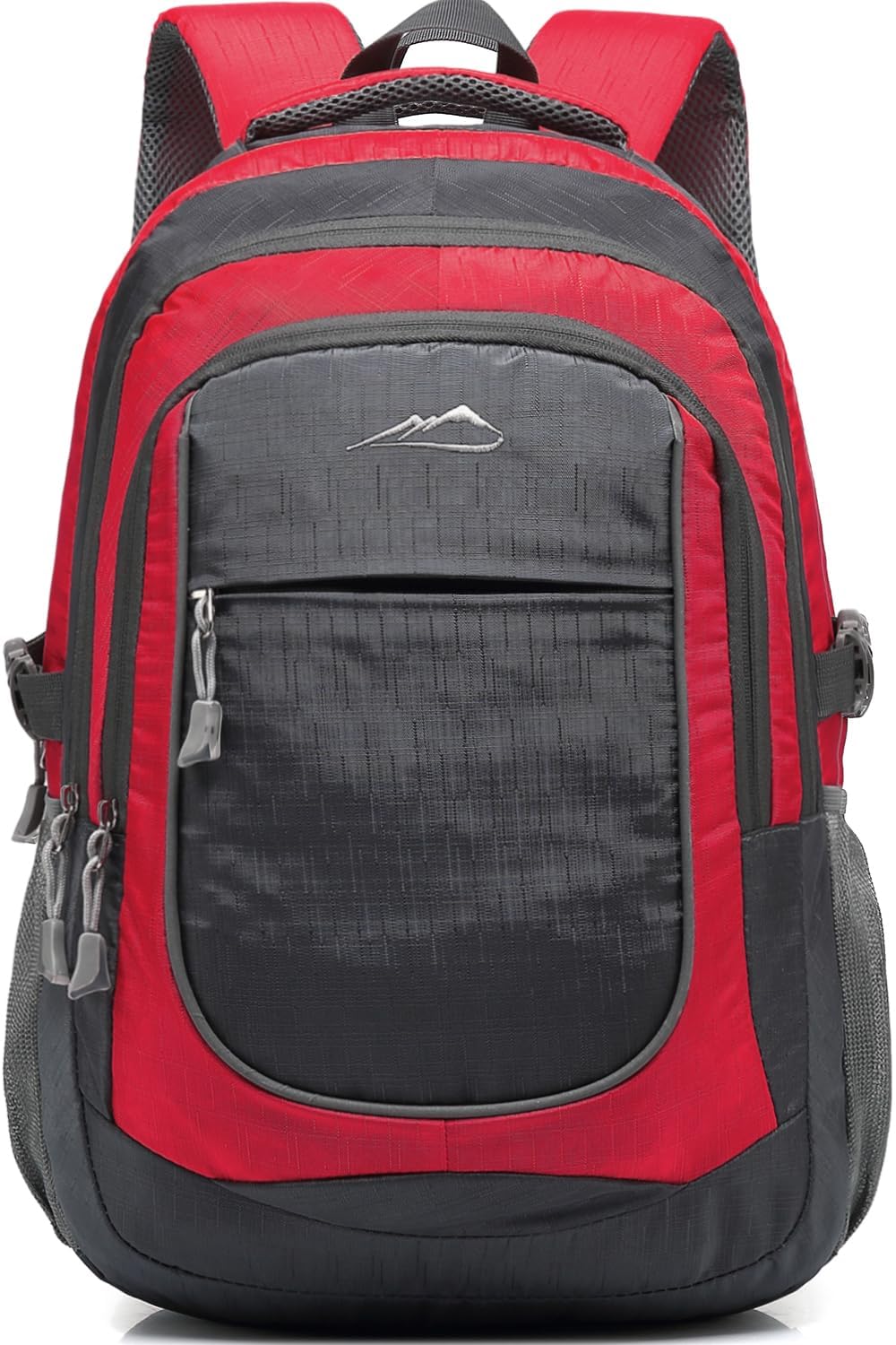 ProEtrade Backpack Bookbag for College Sturdy Travel Business Hiking Fit Laptop Up to 15.6 Inch Multi Compartment Gifts for Men Women Night Light Reflective (Black)