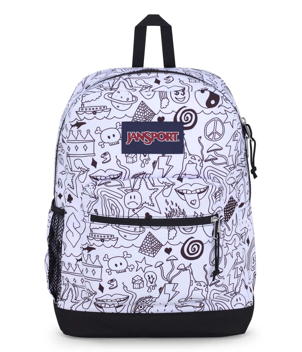 JanSport 26L Cross Town Plus Backpack, Emerald Pool