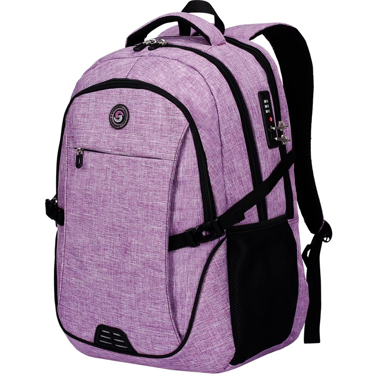 SHRRADOO Travel Laptop Backpack for Men Women, College High Schoolbag