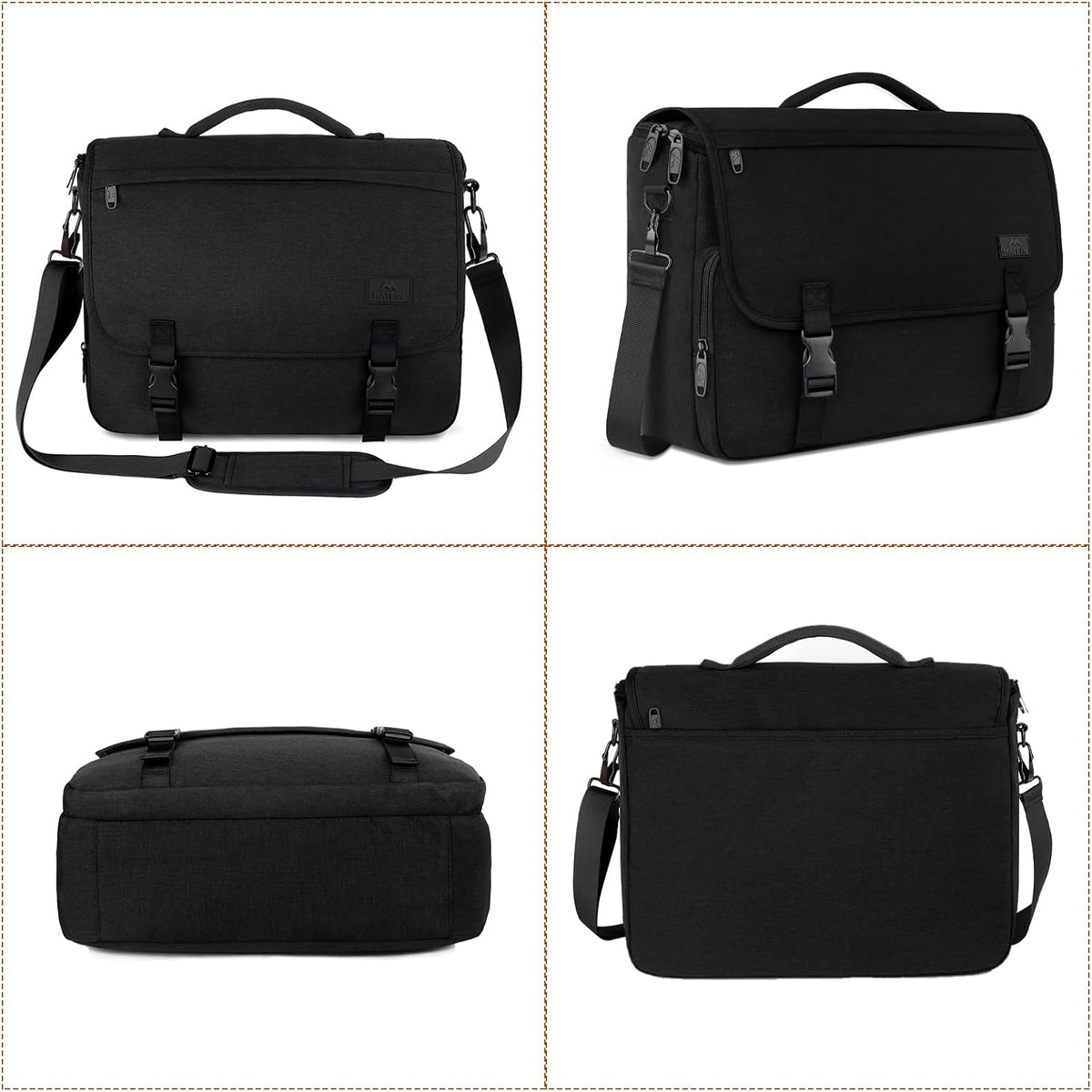 MATEIN Messenger Bag for Men, School Bag Men's Laptop Briefcases for Work