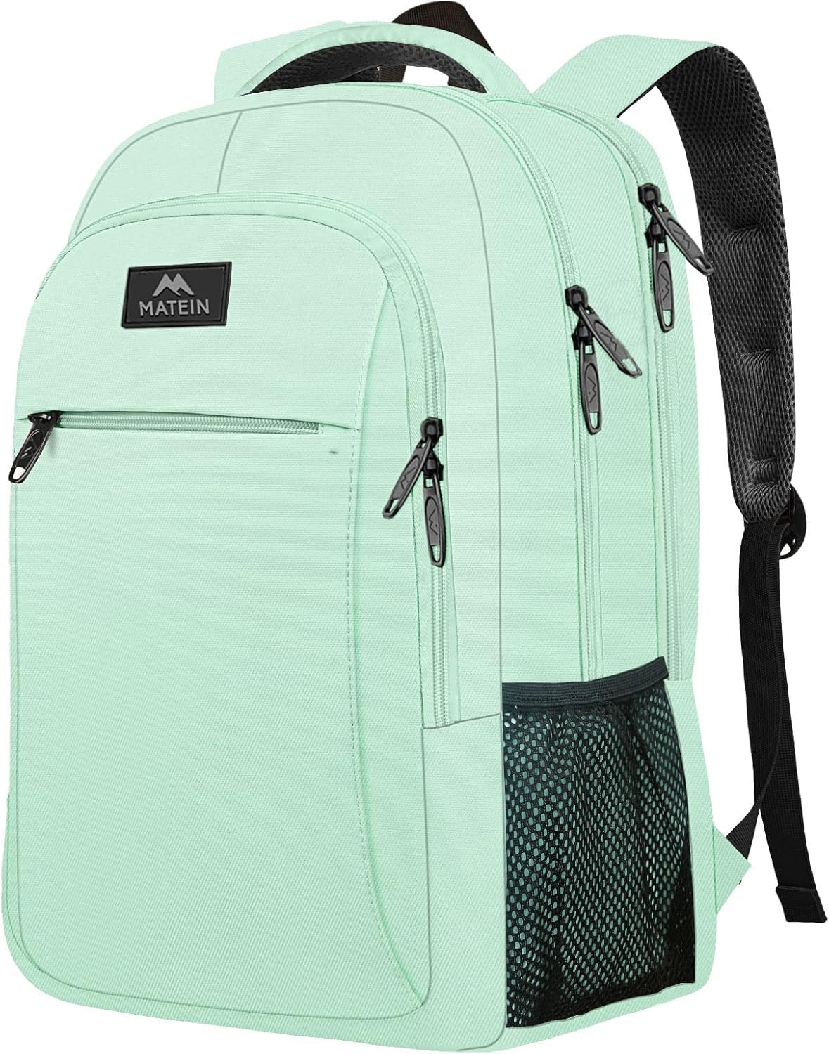 MATEIN Travel Laptop Backpack, 15.6 Inch College School Computer Bag, Grey