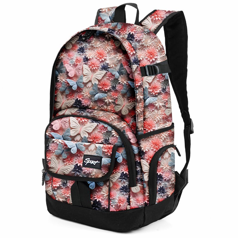 rickyh style School Backpack Travel Bag for Men & Women Lightweight College