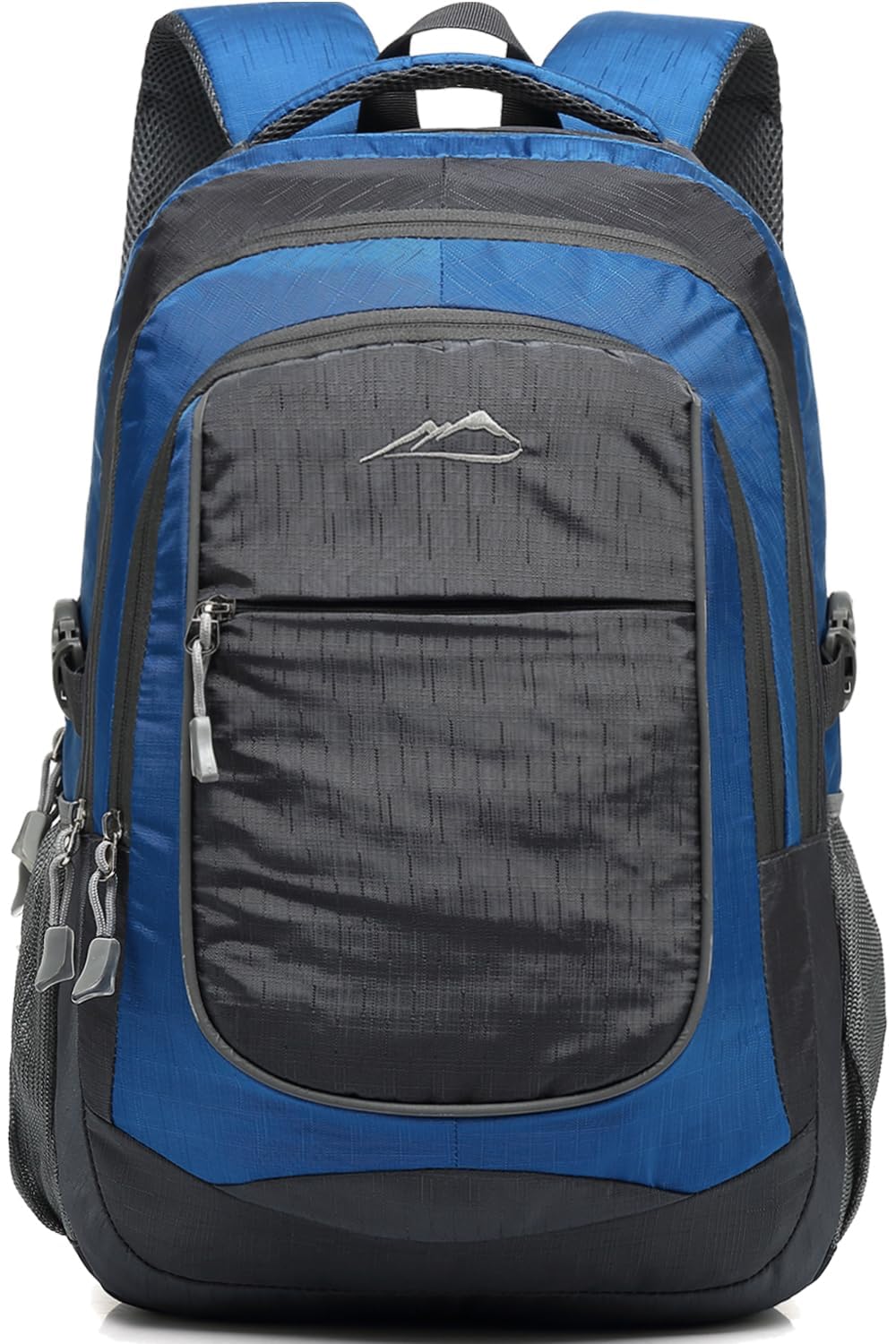 ProEtrade Backpack Bookbag for College Sturdy Travel Business Hiking Fit Laptop Up to 15.6 Inch Multi Compartment Gifts for Men Women Night Light Reflective (Black)