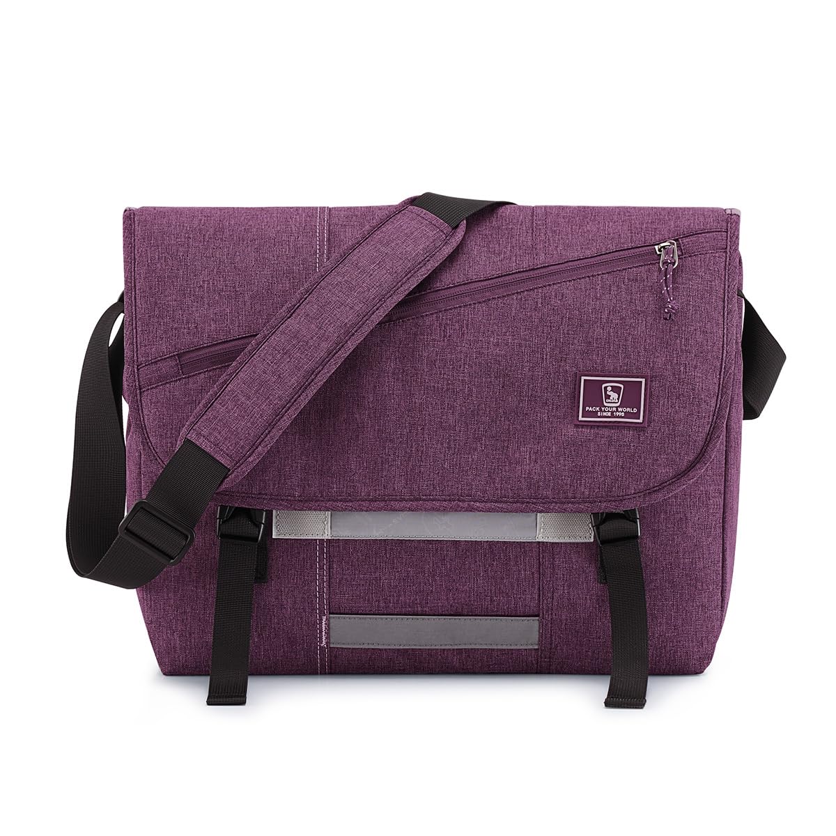 OIWAS Messenger Bag for Women, 17 Inch Laptop Crossbody Bags Men Casual Satchel Shoulder Bag College Travel Office Briefcase