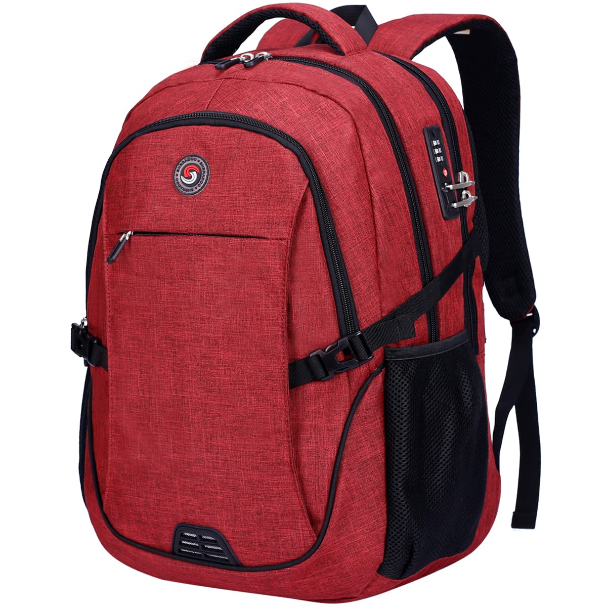 SHRRADOO Travel Laptop Backpack for Men Women, College High Schoolbag