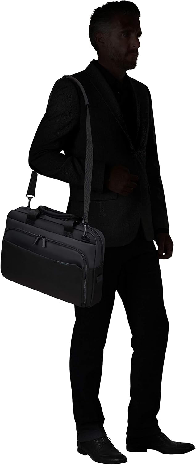 Samsonite Men's Mysight - Laptoptasche Laptop briefcases, Black (Black), Laptopt briefcase 15.6" (42 cm - 12.5 L), Laptop briefcases