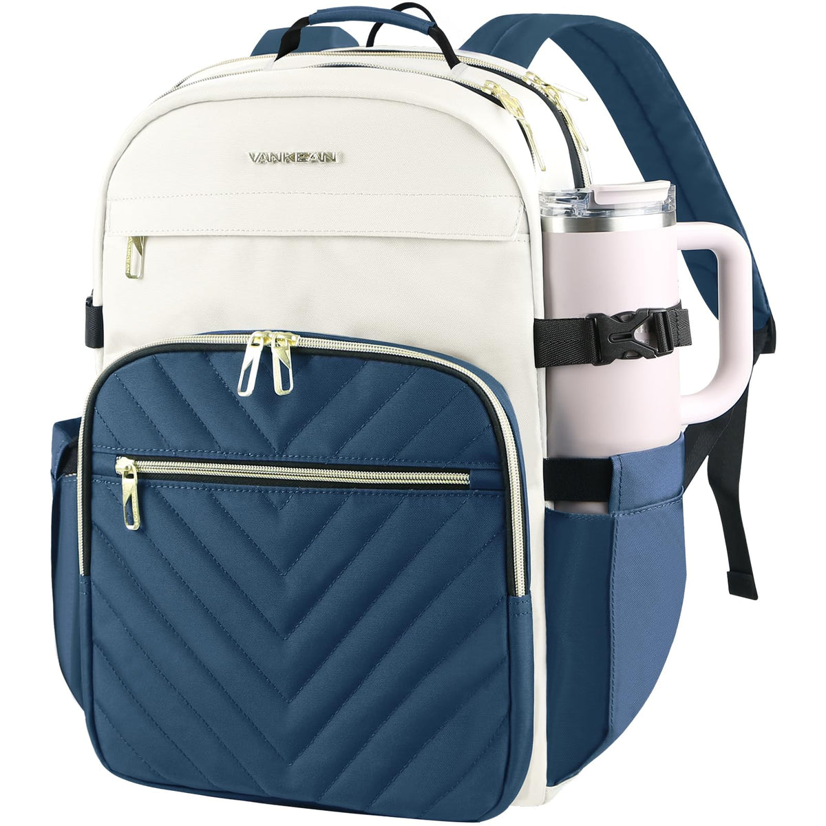 VANKEAN 15.6 Inch Laptop Backpack for Women Large Capacity