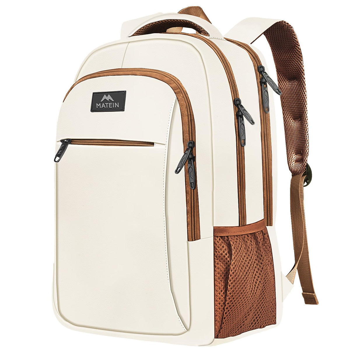 MATEIN Travel Laptop Backpack, 15.6 Inch College School Computer Bag, Grey