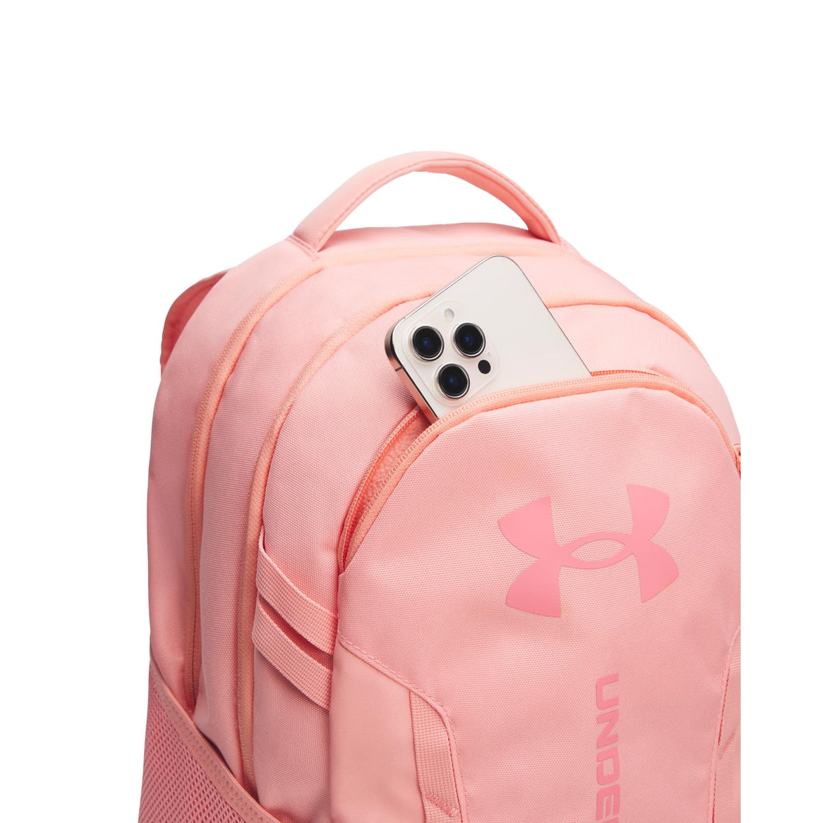 Under Armour Unisex Hustle 6.0 Backpack, 002 BLACK, OSFM
