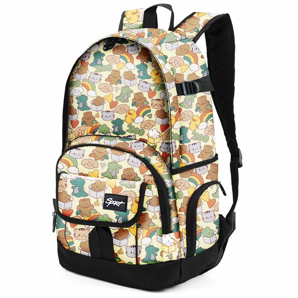 rickyh style School Backpack Travel Bag for Men & Women Lightweight College
