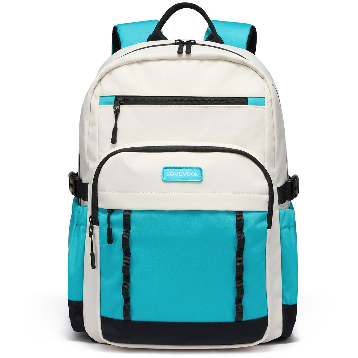 LOVEVOOK Laptop Backpack for Women Men with Large Cup Holder,15.6 Inch Work Travel Backpack Computer Laptop Bag,Waterproof Teacher Nurse College Business Office Carry on Backpack Purse,Back Pack Gifts