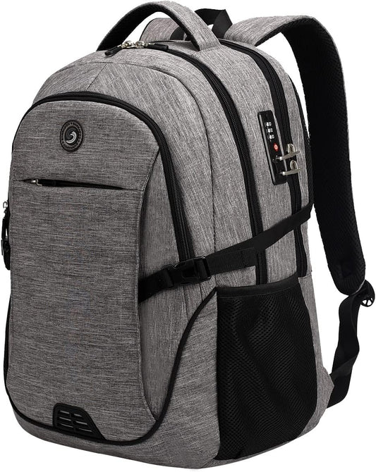 SHRRADOO Travel Laptop Backpack for Men Women, College High Schoolbag