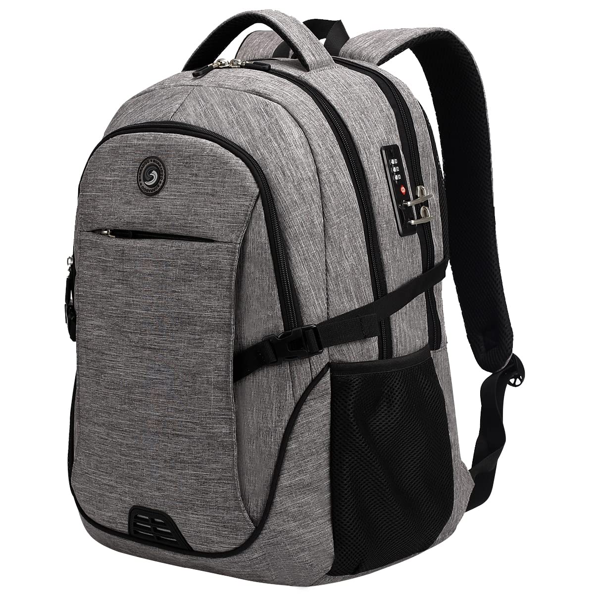 SHRRADOO Travel Laptop Backpack for Men Women, College High Schoolbag