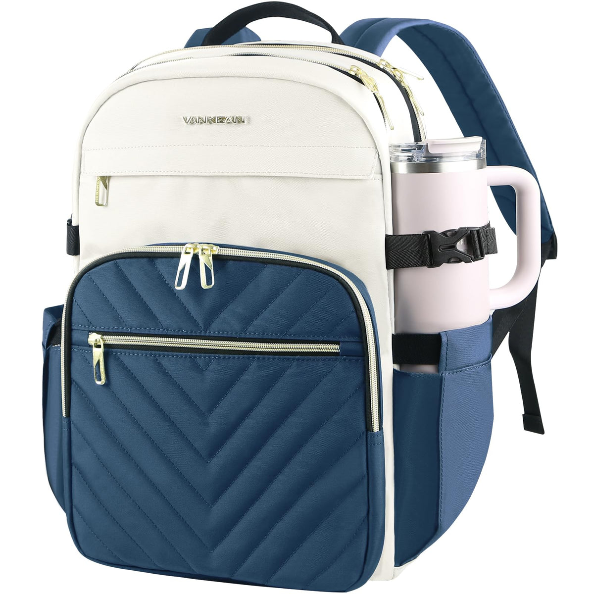 VANKEAN 15.6 Inch Laptop Backpack for Women Large Capacity