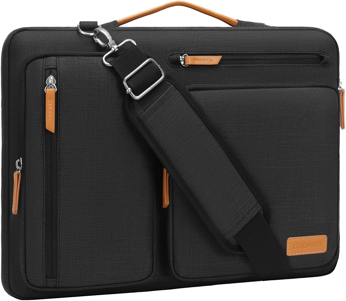 MOSISO 360 Protective Laptop Shoulder Bag 15.6 inch,15-16 inch Laptop Bag