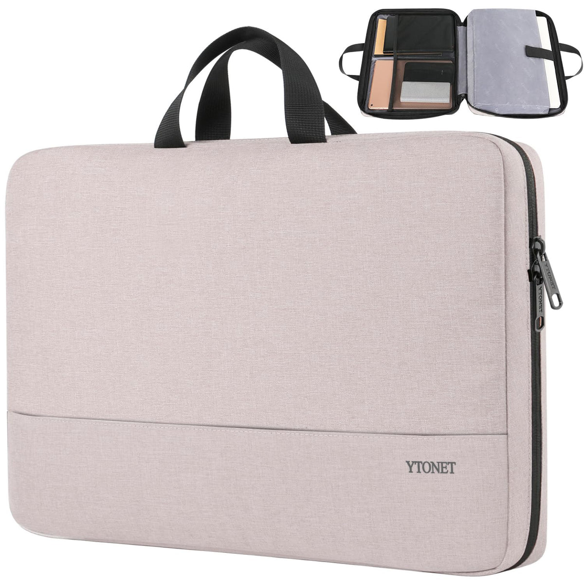 Ytonet Laptop Case 16 inch, 15-15.6 Inch TSA Laptop Sleeve Computer Bag