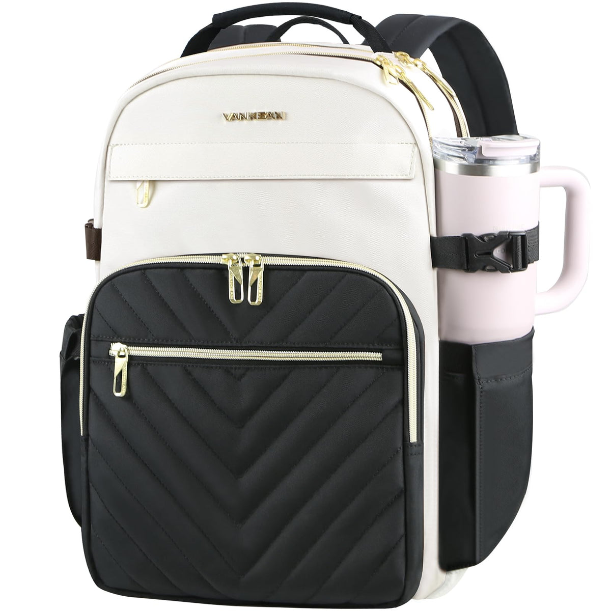 VANKEAN 15.6 Inch Laptop Backpack for Women Large Capacity