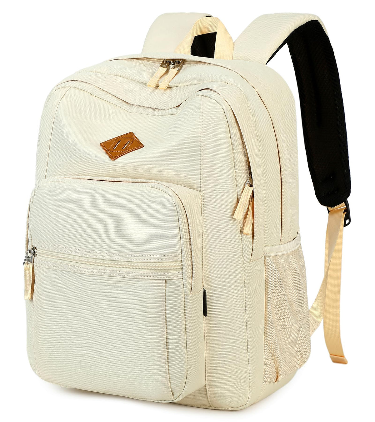 abshoo Classical Basic Womens Travel Backpack For College Men Water Resistant Bookbag (Black)