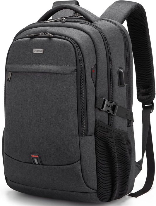 DUSLANG 17 inch Travel Laptop Backpack for Men/Women College Computer Bag