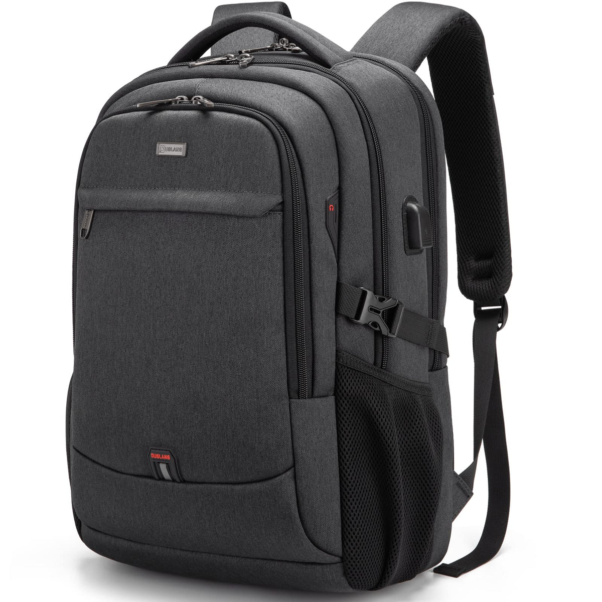 DUSLANG 17 inch Travel Laptop Backpack for Men/Women College Computer Bag