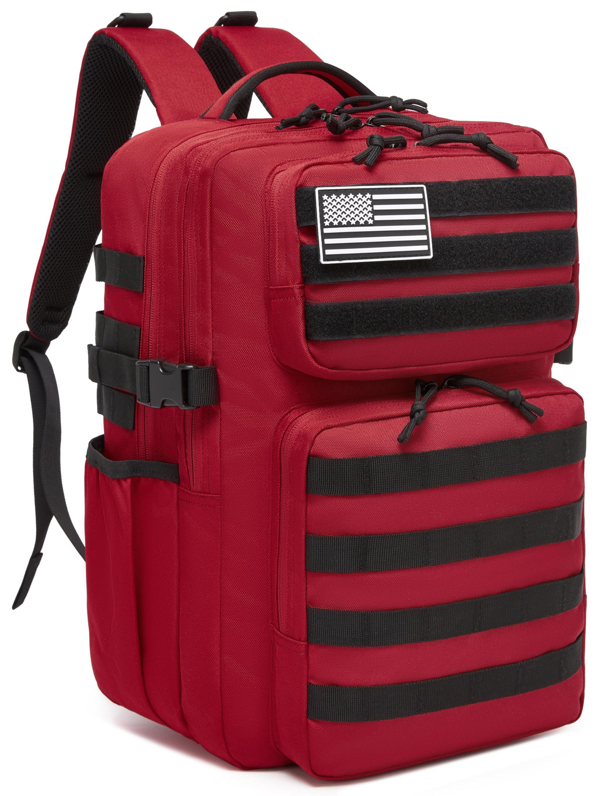 Wotony Military Tactical Backpack for Men Waterproof Daypack 3 Day Assault Pack Molle Bag with Water Bottle Holder