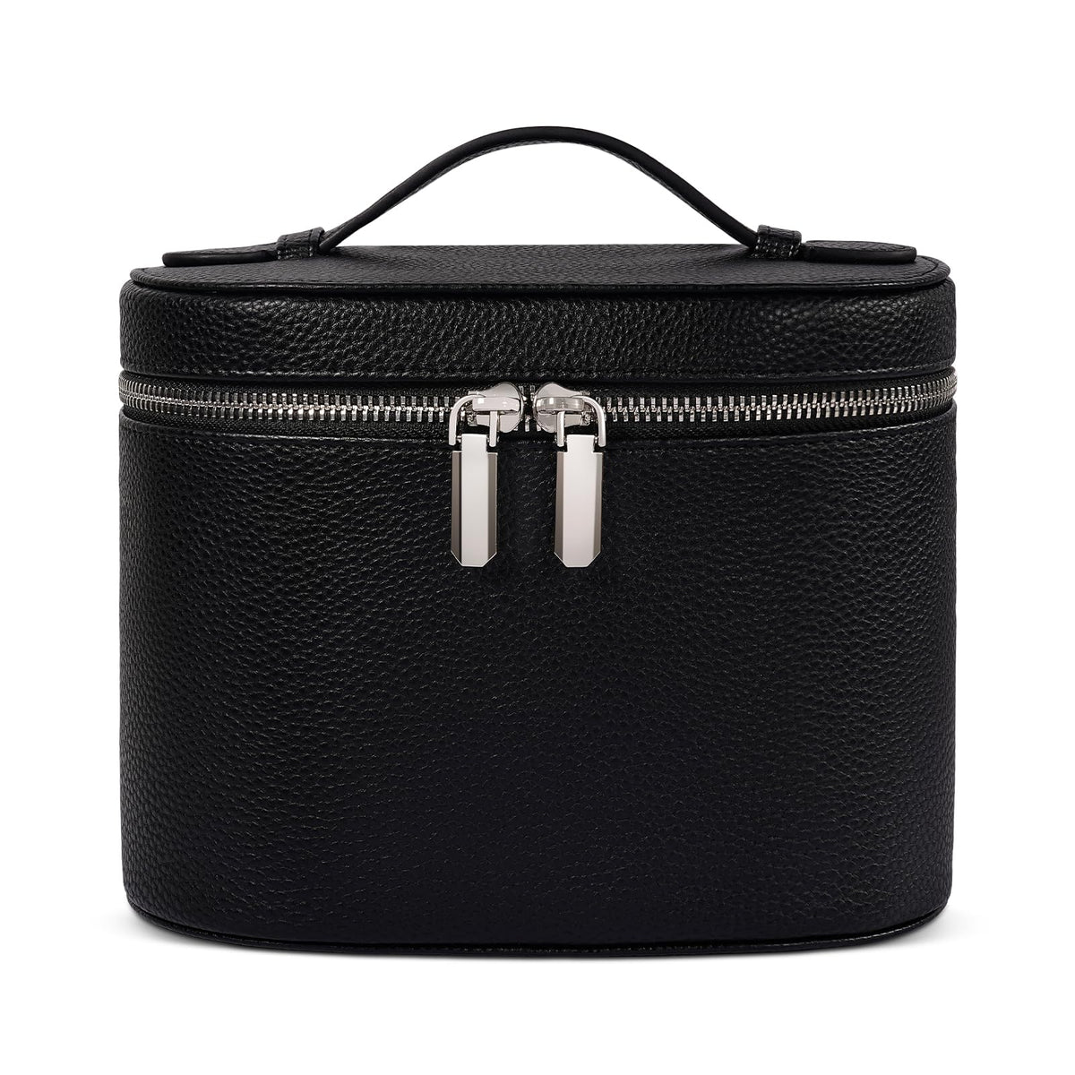 honitty Makeup Bag, Travel Make up Case with Compartments and Handle, Portable Cosmetic Organizer Bags,Toiletry Bag for Women