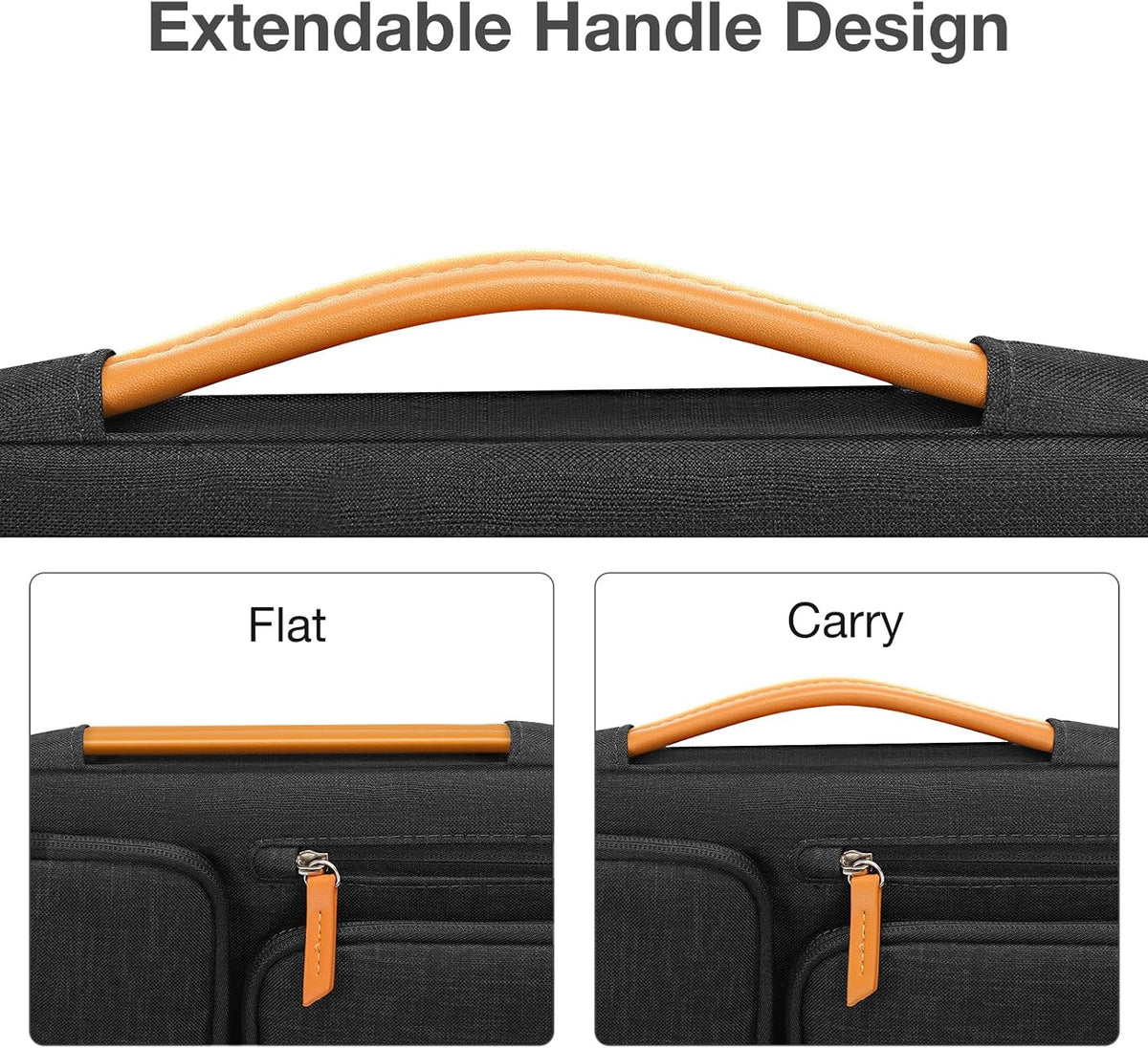 MOSISO 360 Protective Laptop Case 16 inch, 15-15.6 inch Laptop Sleeve