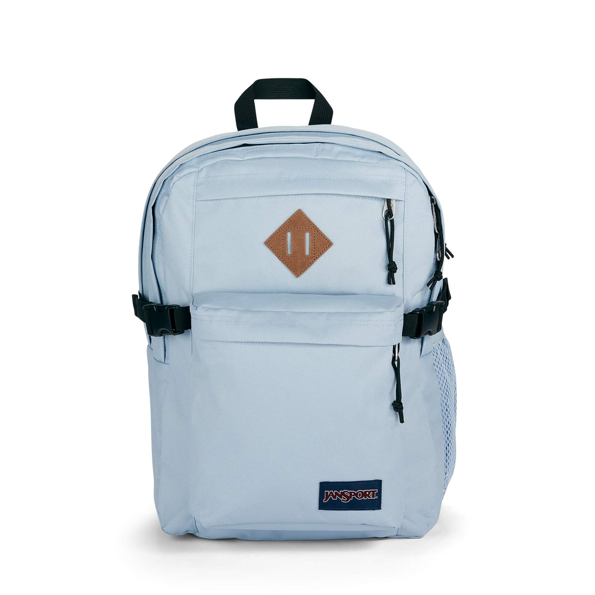 JanSport Main Campus Backpack - Travel or Work backpack w 15-Inch Laptop Sleeve and Dual Water Bottle Pockets, Navy
