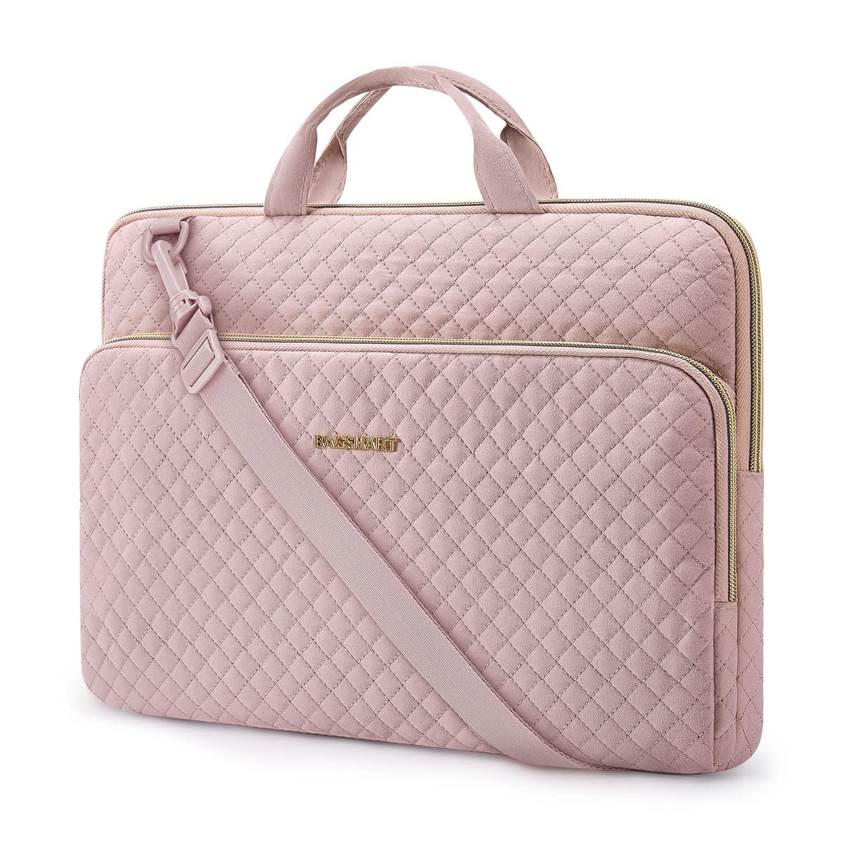 BAGSMART Laptop Sleeve Case with Handle Protective Water-Resistant