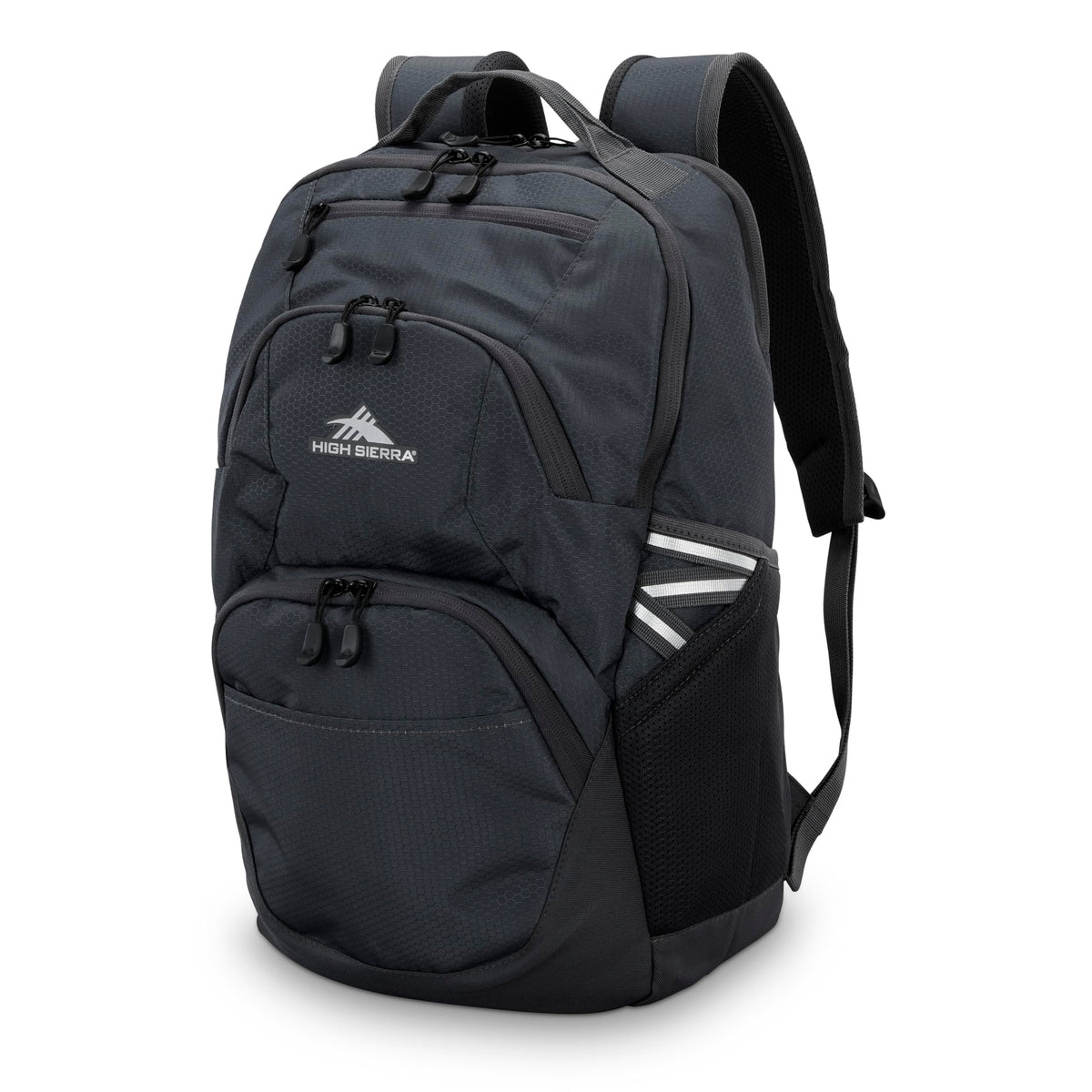 High Sierra Swoop SG Backpack, Travel or Work Laptop Bookbag with Drop Protection Pocket, and Tablet Sleeve, One Size, Mercury