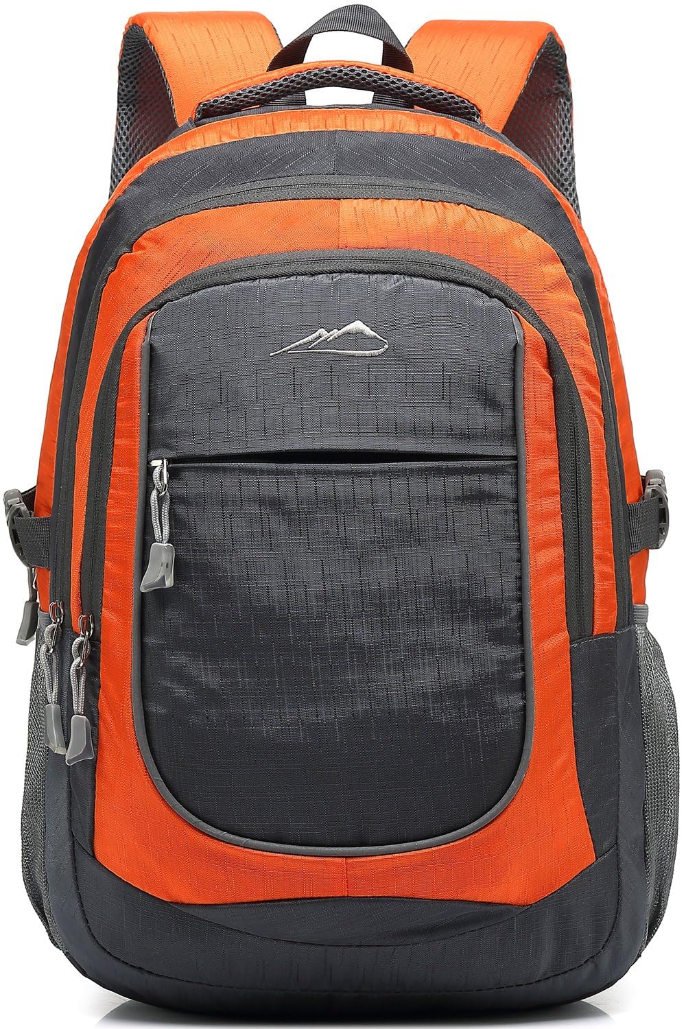 ProEtrade Backpack Bookbag for College Sturdy Travel Business Hiking Fit Laptop Up to 15.6 Inch Multi Compartment Gifts for Men Women Night Light Reflective (Black)