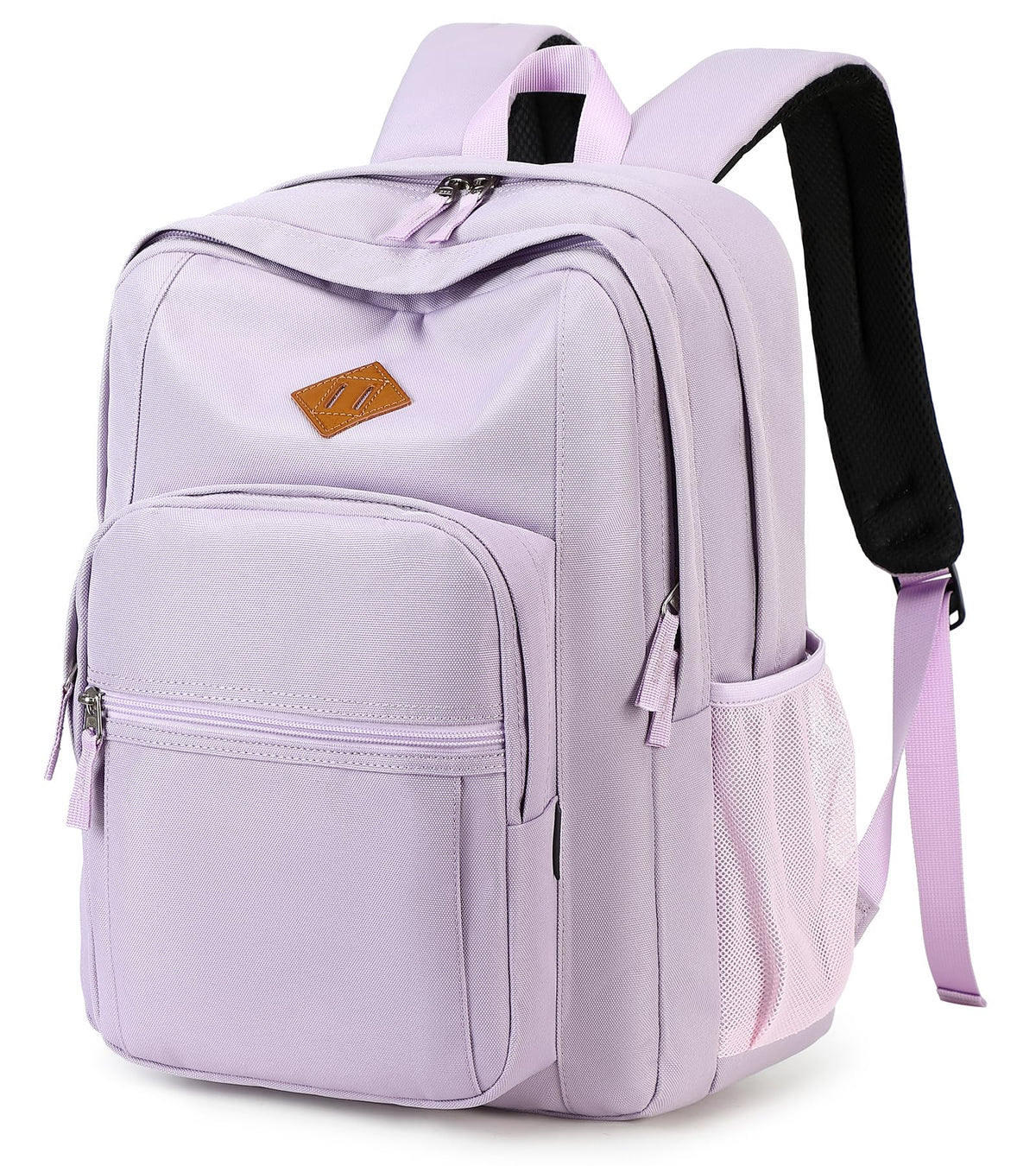 abshoo Classical Basic Womens Travel Backpack For College Men Water Resistant Bookbag (Black)