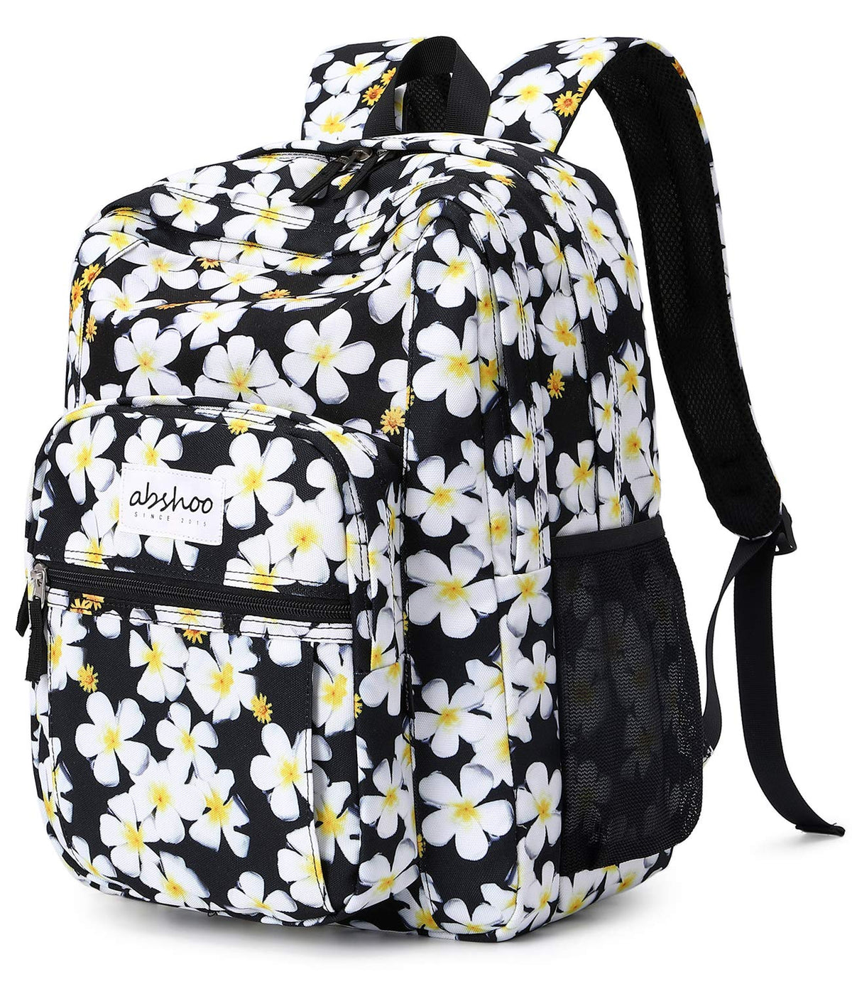 abshoo Classical Basic Womens Travel Backpack For College Men Water Resistant Bookbag (Black)