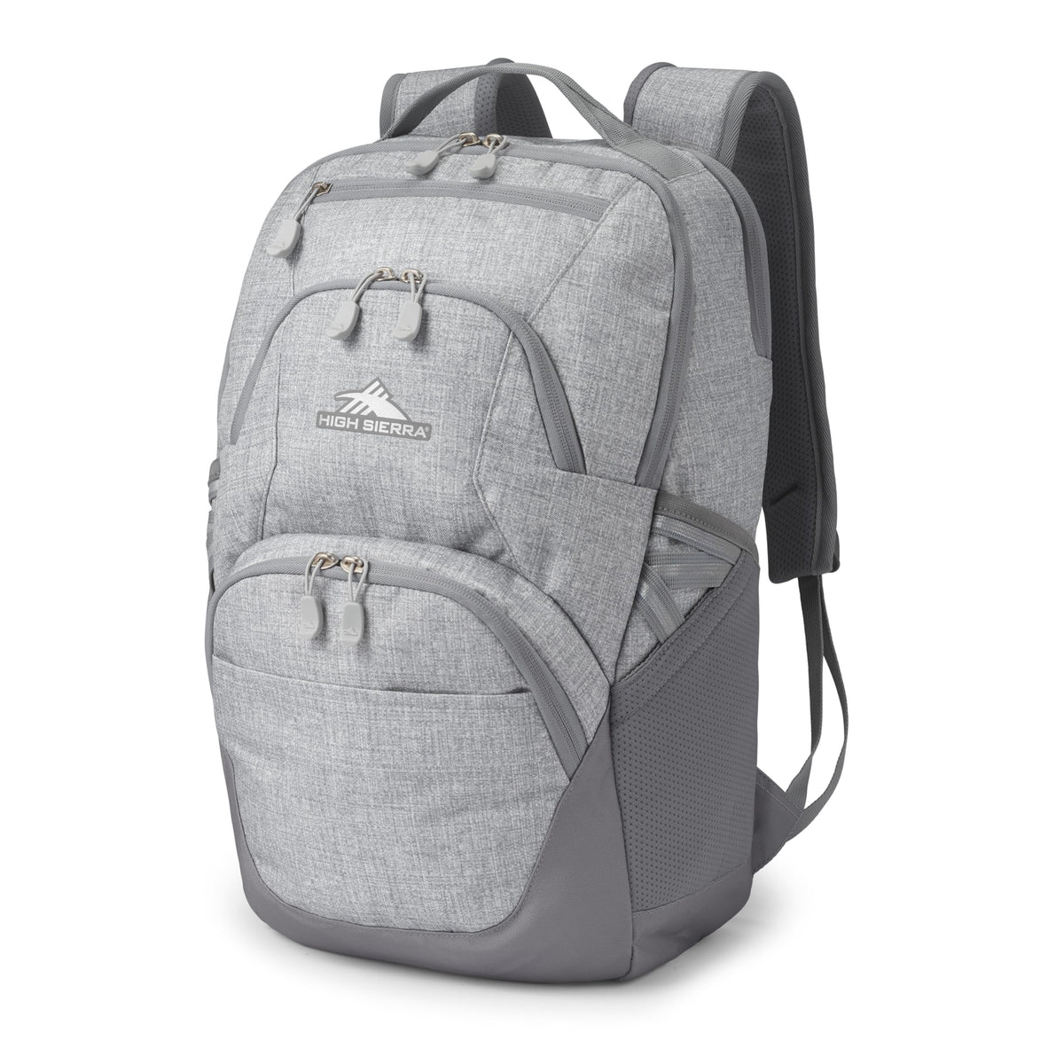 High Sierra Swoop SG Backpack, Travel or Work Laptop Bookbag with Drop Protection Pocket, and Tablet Sleeve, One Size, Mercury