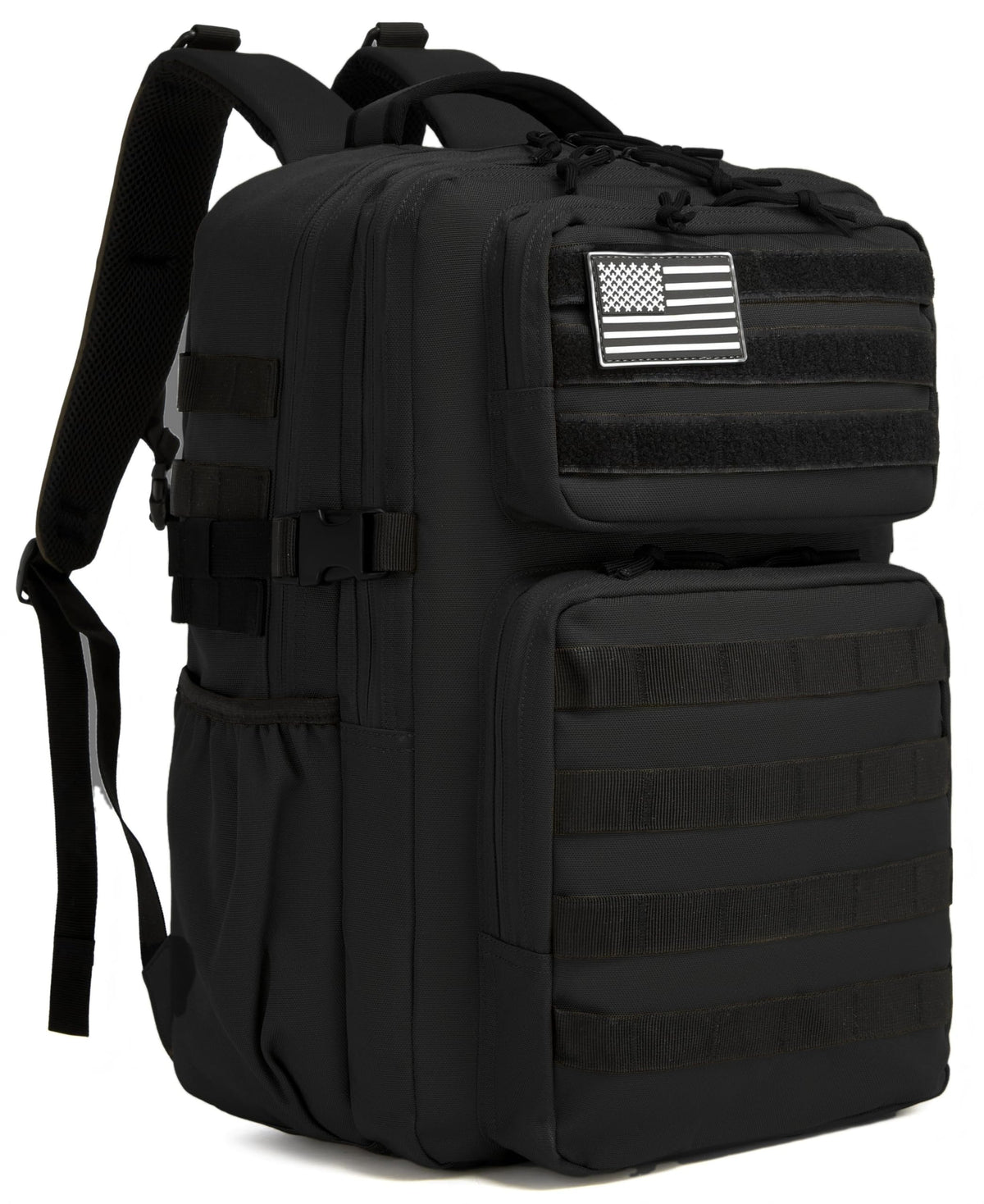 Wotony Military Tactical Backpack for Men Waterproof Daypack 3 Day Assault Pack Molle Bag with Water Bottle Holder