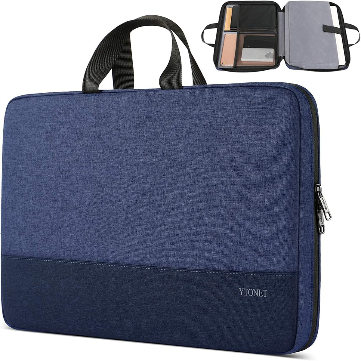 Ytonet Laptop Case 16 inch, 15-15.6 Inch TSA Laptop Sleeve Computer Bag