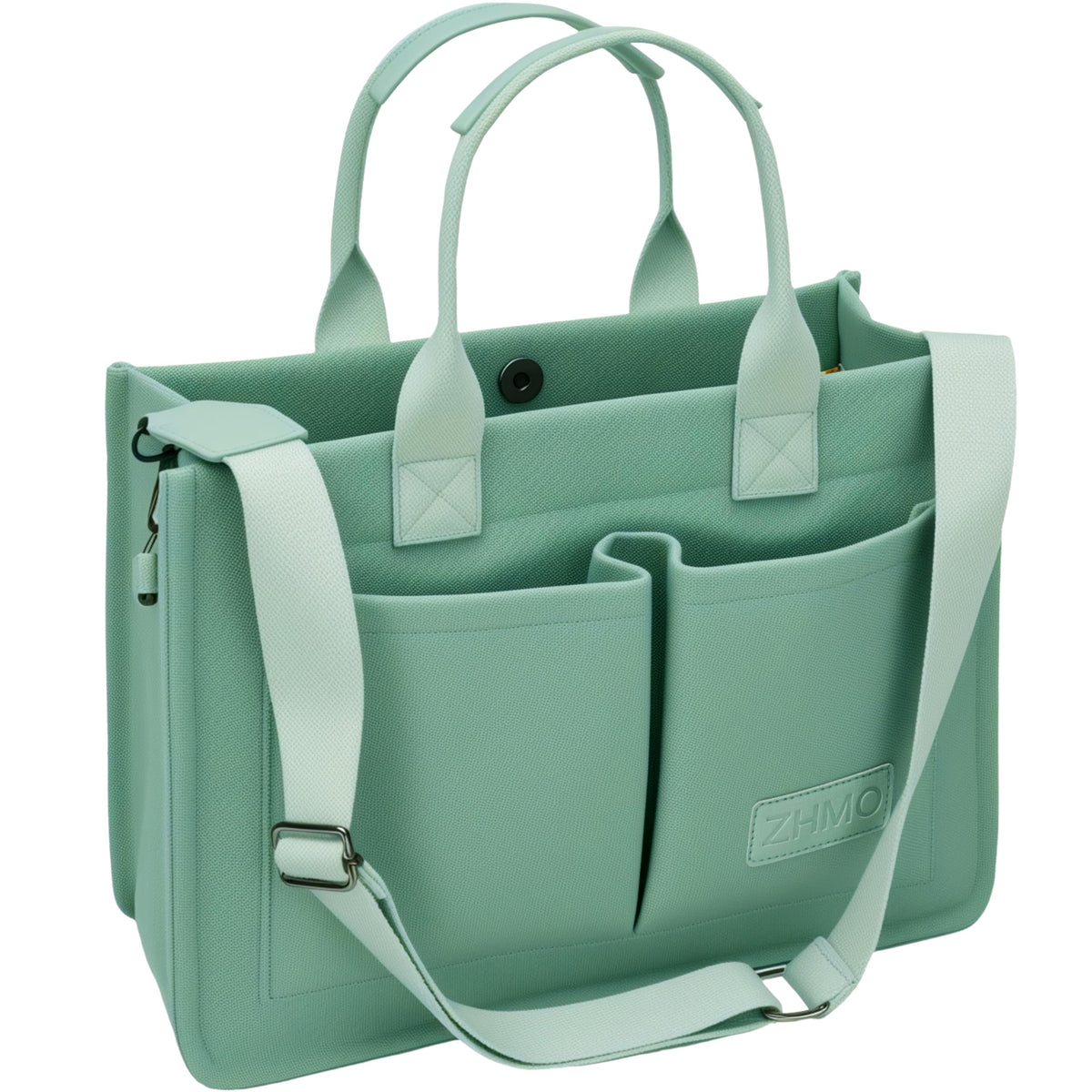 ZHMO Canvas Tote Bag for Women,Women's Bags Crossbody Bags Work Laptop Tote Bag Large Handbags Purse for Travel Nurse Teacher