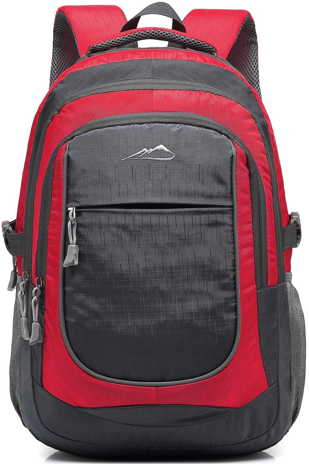 ProEtrade Backpack Bookbag for College Sturdy Travel Business Hiking Fit Laptop Up to 15.6 Inch Multi Compartment Gifts for Men Women Night Light Reflective (Black)