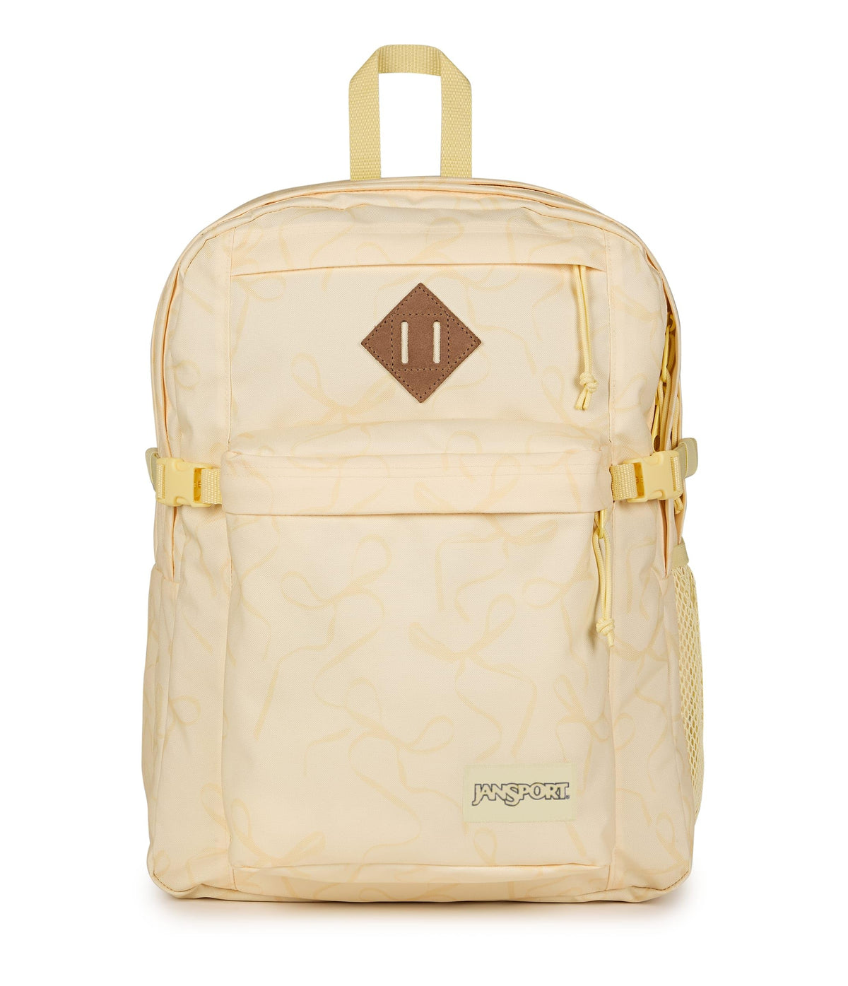 JanSport Main Campus Backpack - Travel or Work backpack w 15-Inch Laptop Sleeve and Dual Water Bottle Pockets, Navy