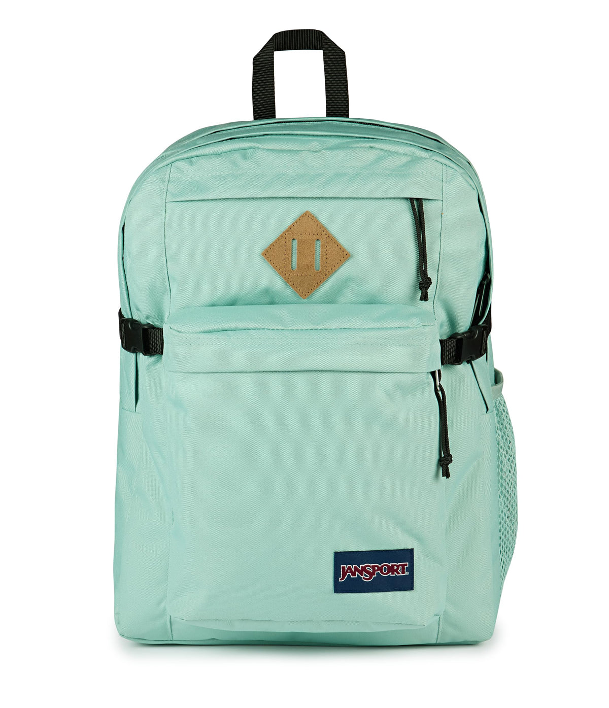JanSport Main Campus Backpack - Travel or Work backpack w 15-Inch Laptop Sleeve and Dual Water Bottle Pockets, Navy