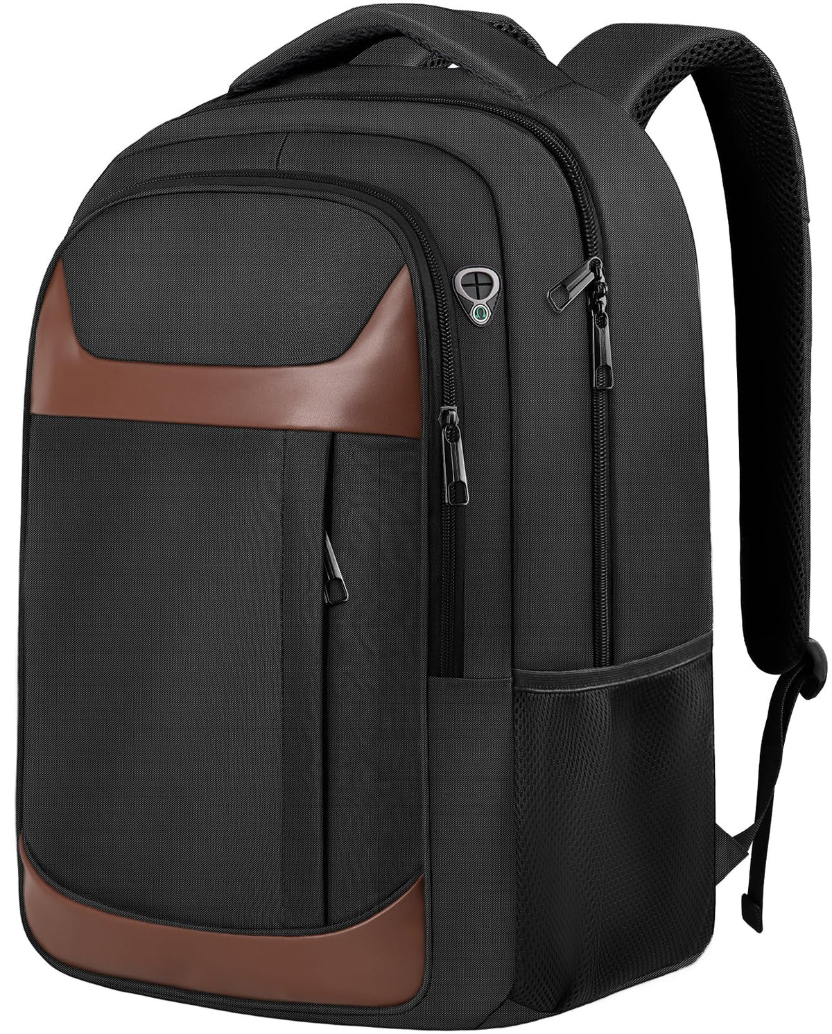 17" Travel Laptop Backpack, Airline Approved Computer Bag, Black