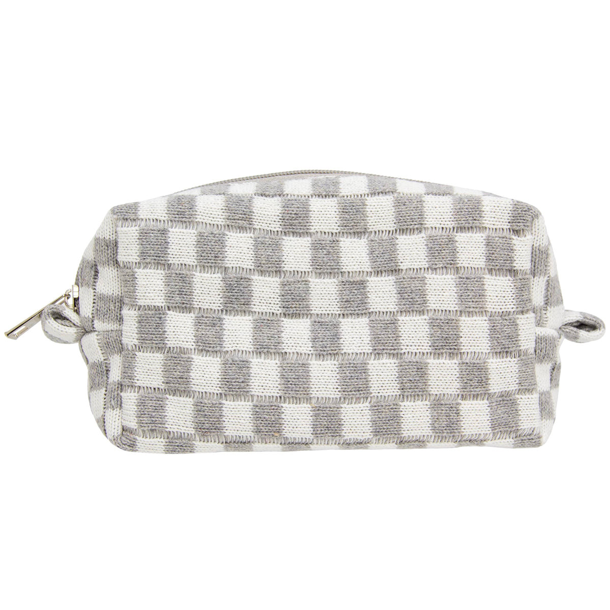 Checkered Makeup Bag for Purse, Small Travel Cosmetic Pouch,Blue,6 Pack