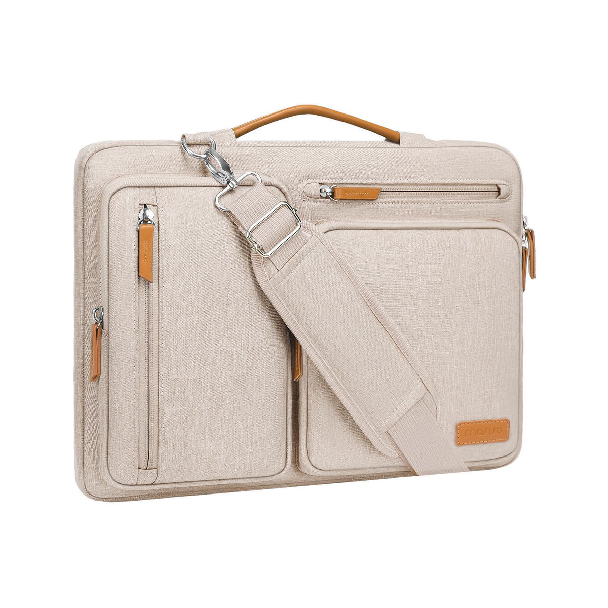 MOSISO 360 Protective Laptop Shoulder Bag 15.6 inch,15-16 inch Laptop Bag