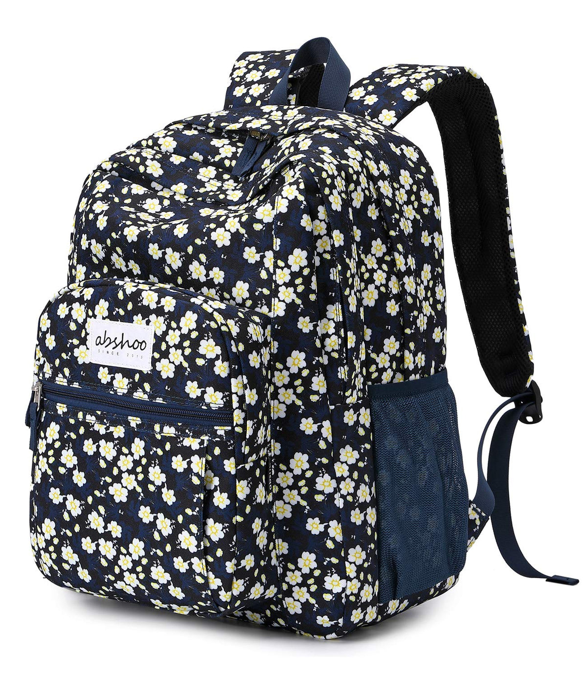 abshoo Classical Basic Womens Travel Backpack For College Men Water Resistant Bookbag (Black)