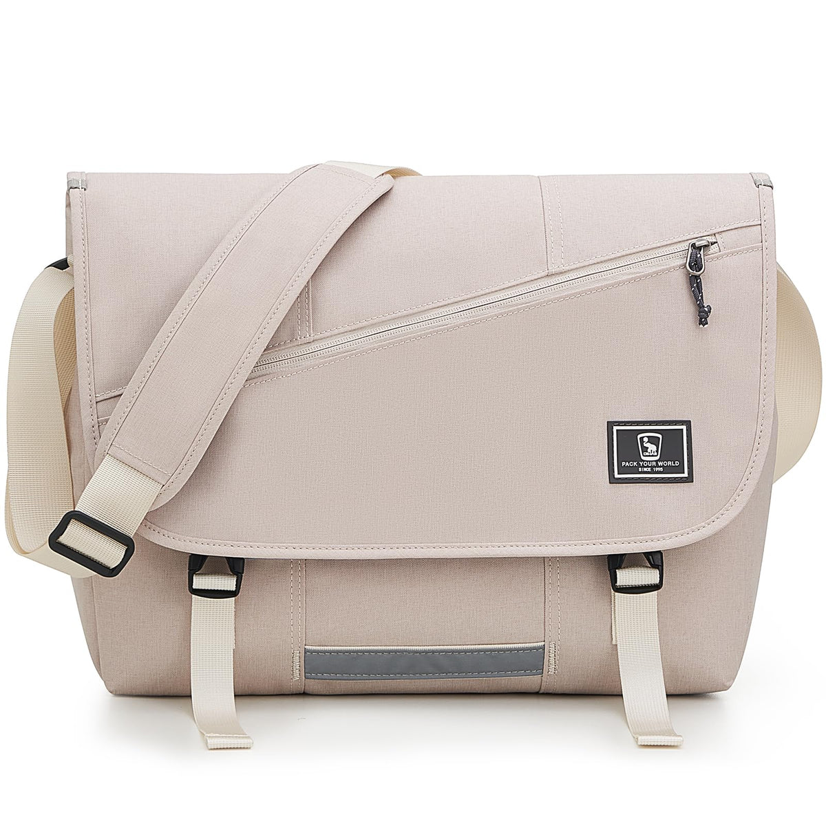 OIWAS Messenger Bag for Women, 17 Inch Laptop Crossbody Bags Men Casual Satchel Shoulder Bag College Travel Office Briefcase