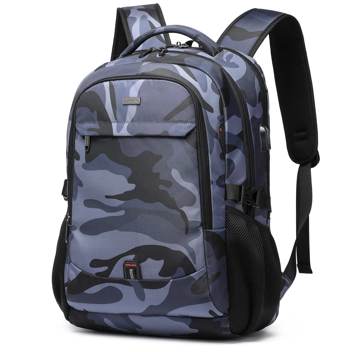 DUSLANG 17 inch Travel Laptop Backpack for Men/Women College Computer Bag
