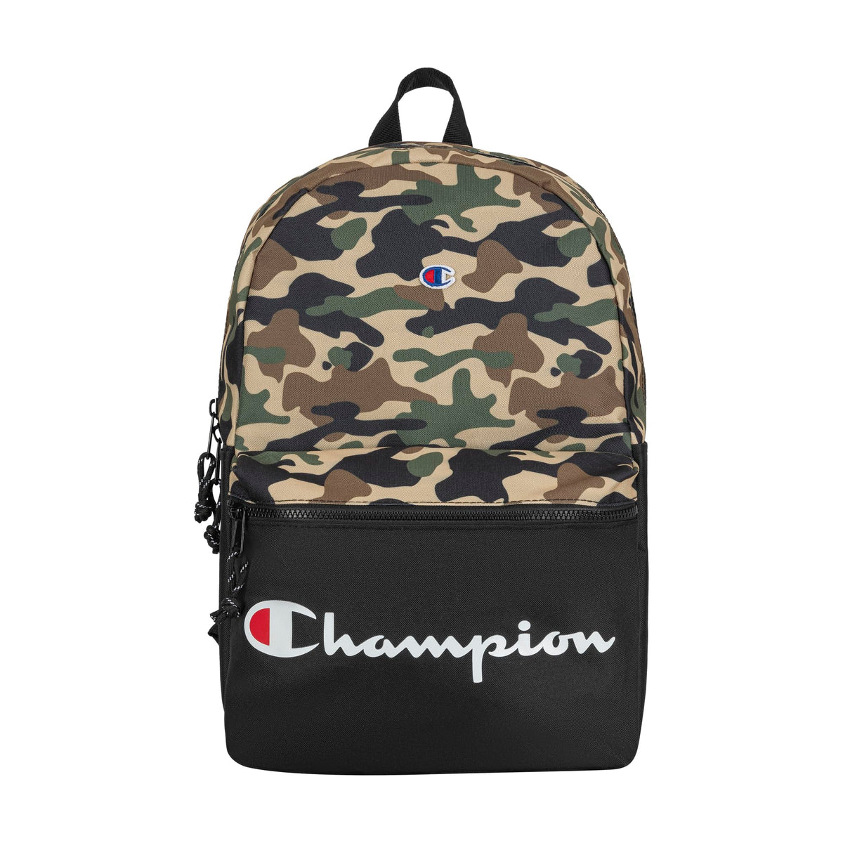Champion unisex-adult Manuscript Backpack with Padded Adjustable Straps, Water Bottle Pocket for Work, Travel, Daily Use