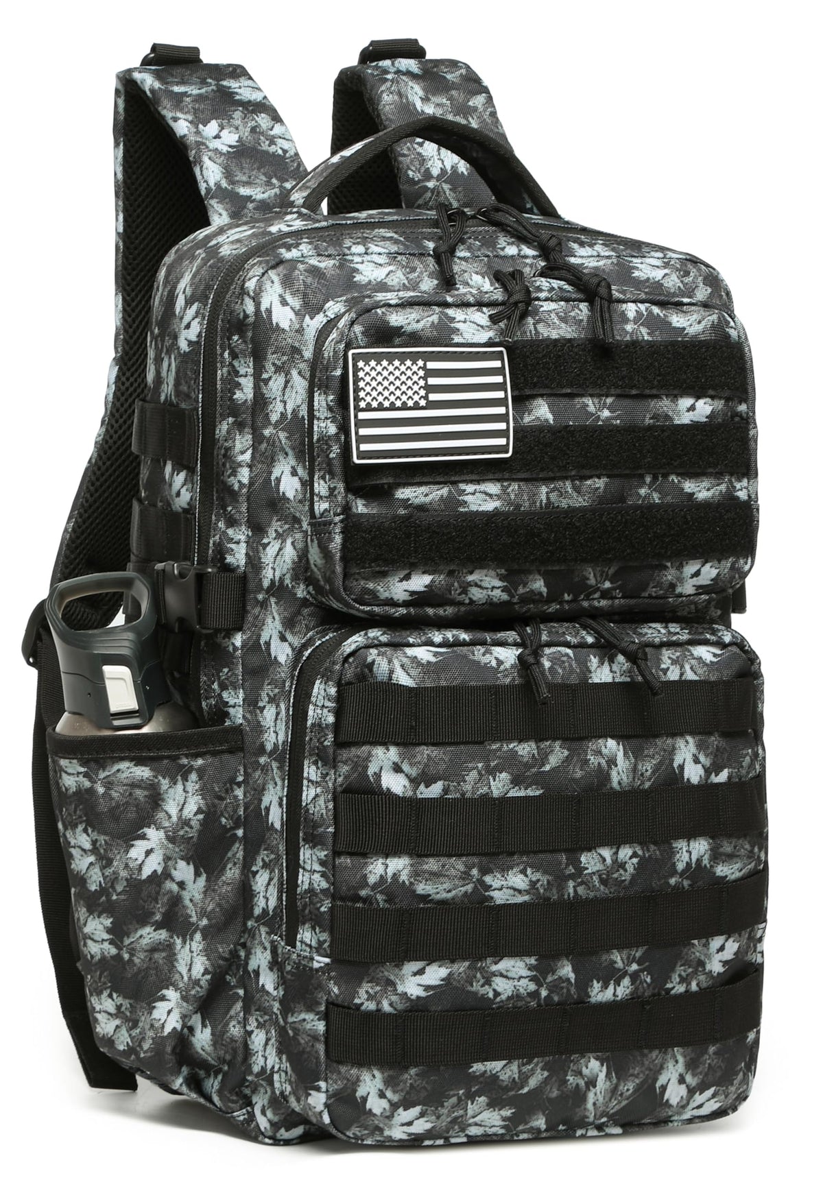 Wotony Military Tactical Backpack for Men Waterproof Daypack 3 Day Assault Pack Molle Bag with Water Bottle Holder