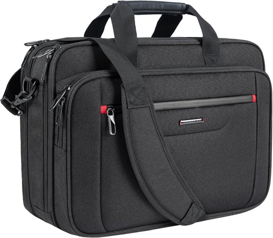 VANKEAN 17.3" Expandable Laptop Briefcase for Travel & Business