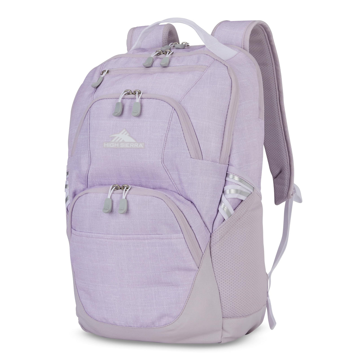 High Sierra Swoop SG Backpack, Travel or Work Laptop Bookbag with Drop Protection Pocket, and Tablet Sleeve, One Size, Mercury